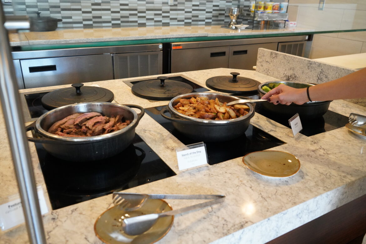 Food Section at the University Club